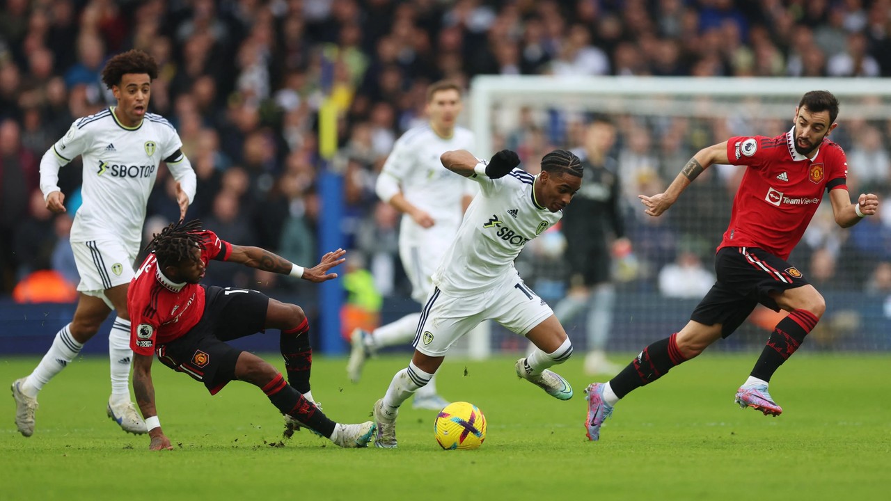 Man United Salvages Draw At Old Trafford Against Leeds United