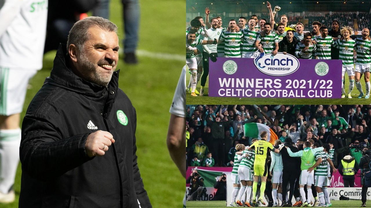 Celtic crowned Scottish Premiership champions after draw at Dundee