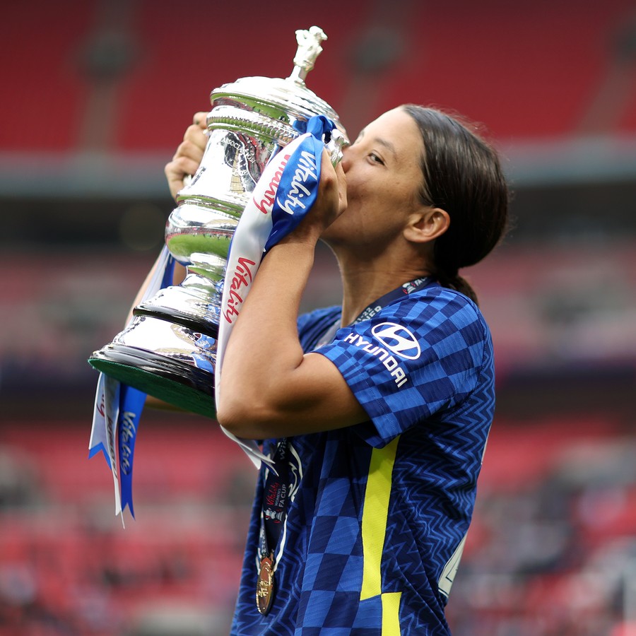 Chelsea haven't lost a Women's FA Cup game since Sam Kerr signed, that's  why questions over her fitness are concerning