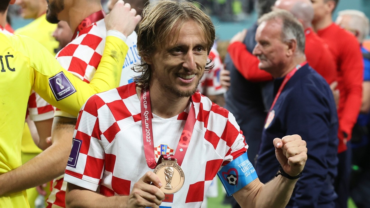 Luka Modric and Croatia seal third-place finish in his last World