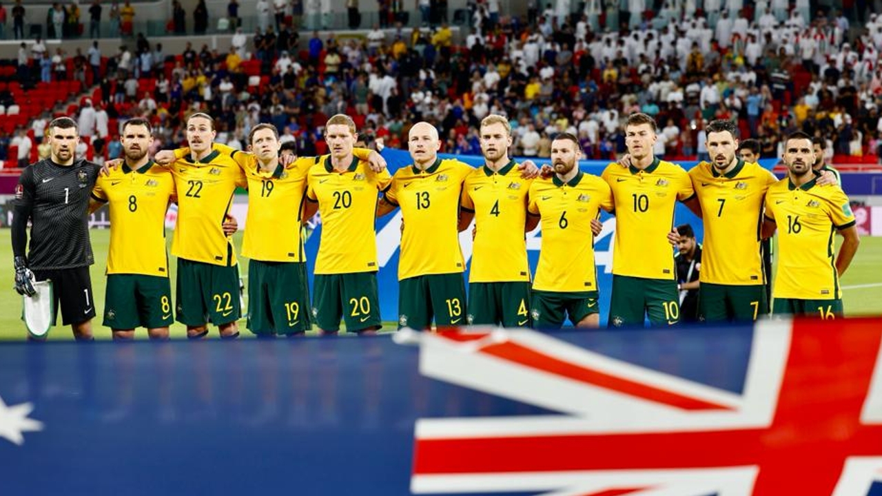 Socceroos historic moments' uniforms