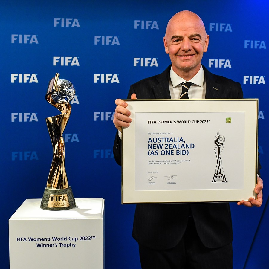 FIFA Women's World Cup™ 2019 Trophy On Display In National