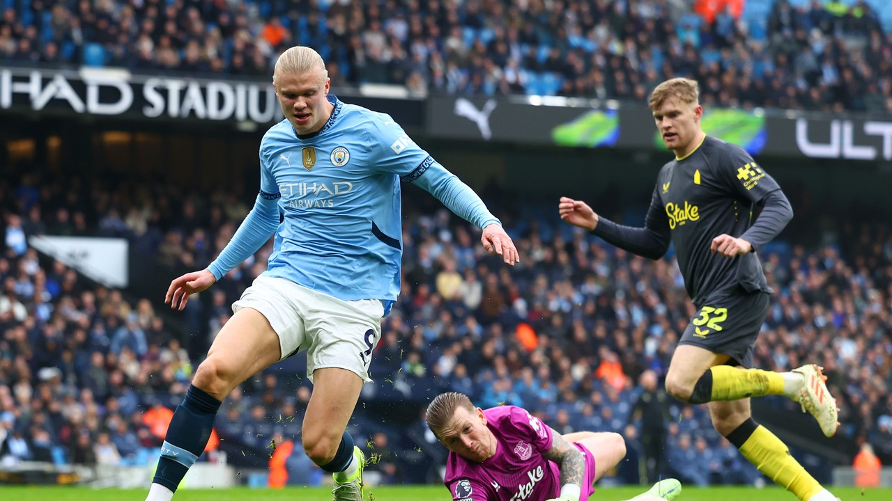 Manchester City Held by Everton After Haaland’s Missed Penalty